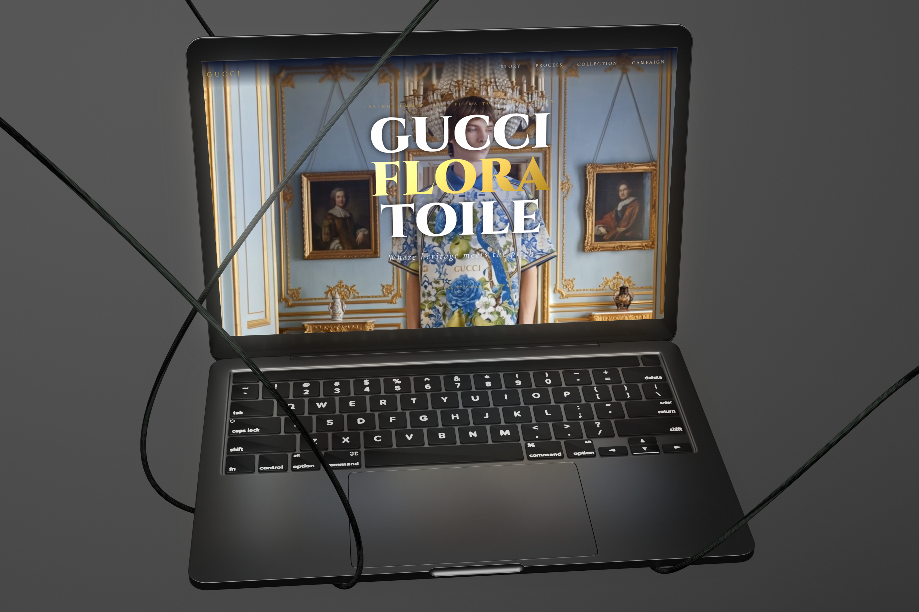 Gucci Flora Website